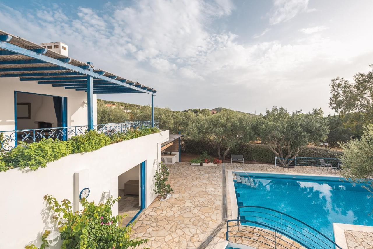 Summer Villa Pasiphae Private Pool - Bbq -Beach 2Min Sounion Exterior photo