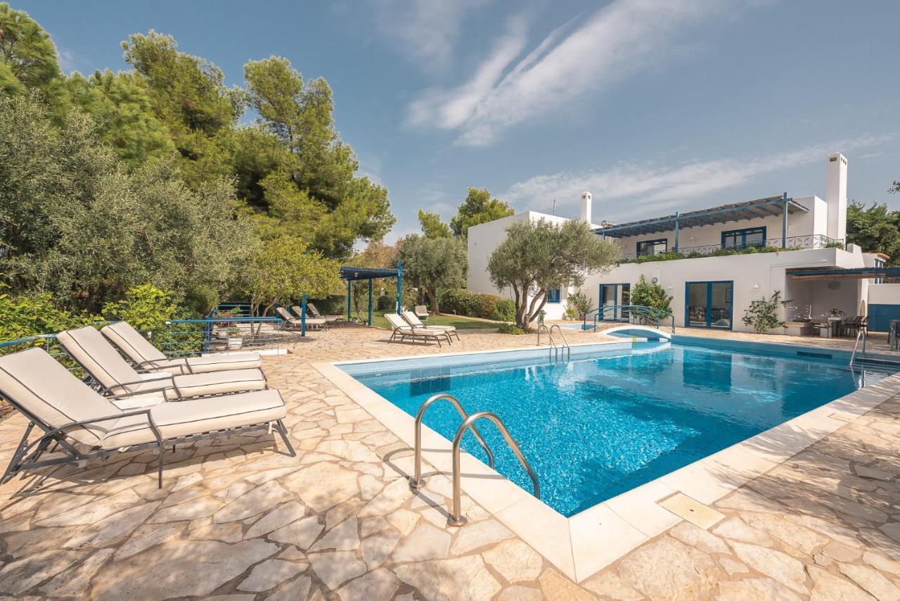 Summer Villa Pasiphae Private Pool - Bbq -Beach 2Min Sounion Exterior photo